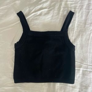 Black Tank Top from Cotton On